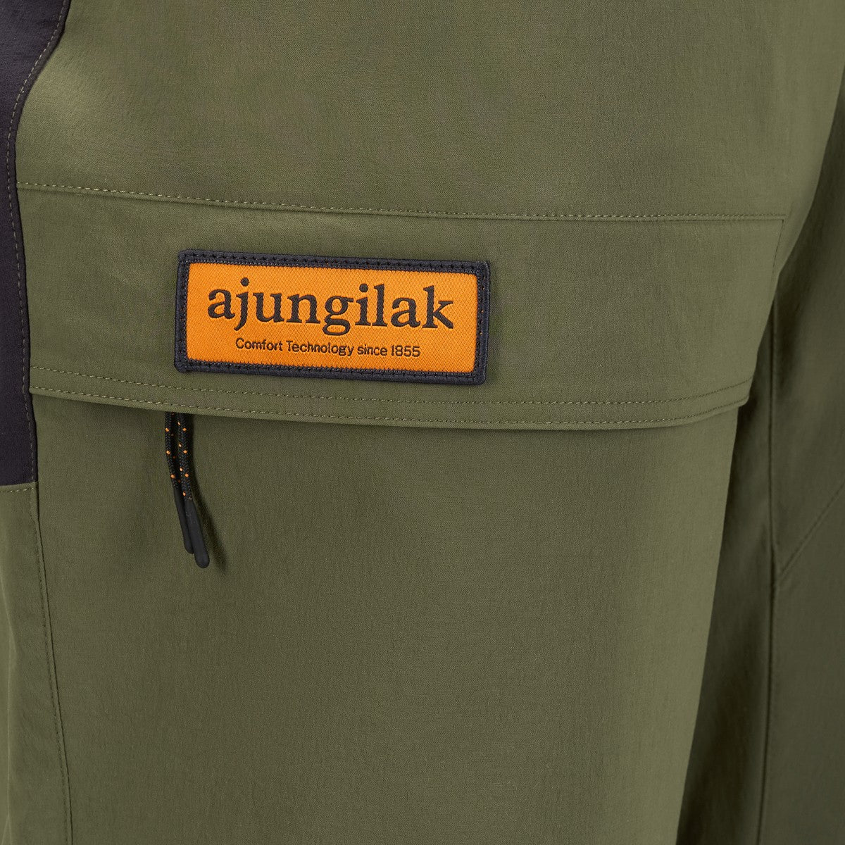 Ajungilak M Langfjord Skog Pant, Nordic Olive/Black