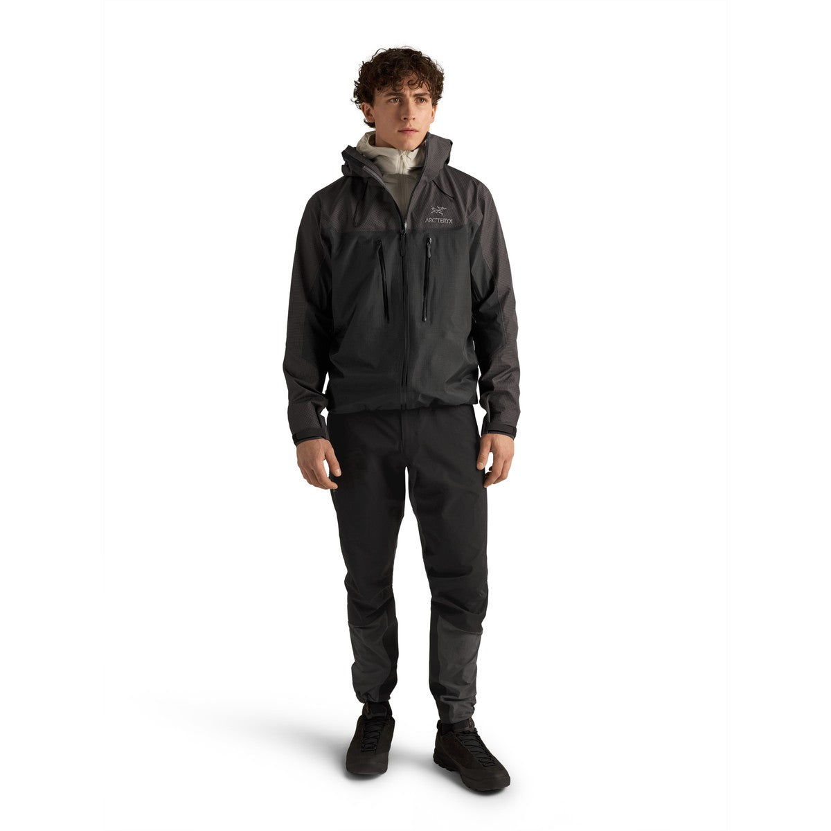 Arc'teryx Alpha Skaljakke, herre (Graphite / Black)