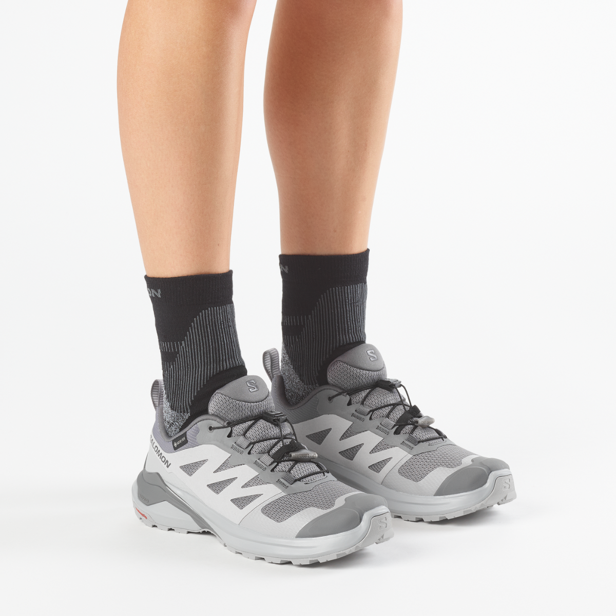 Salomon X-Adventure GORE-TEX vandresko, dame (Cloudrock / Asphalt)