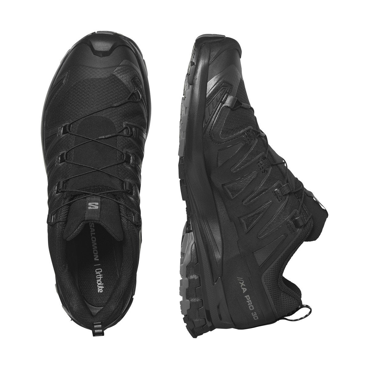Salomon XA PRO 3D V9 WIDE vandresko, herre (Black / Phantom / Pewter)