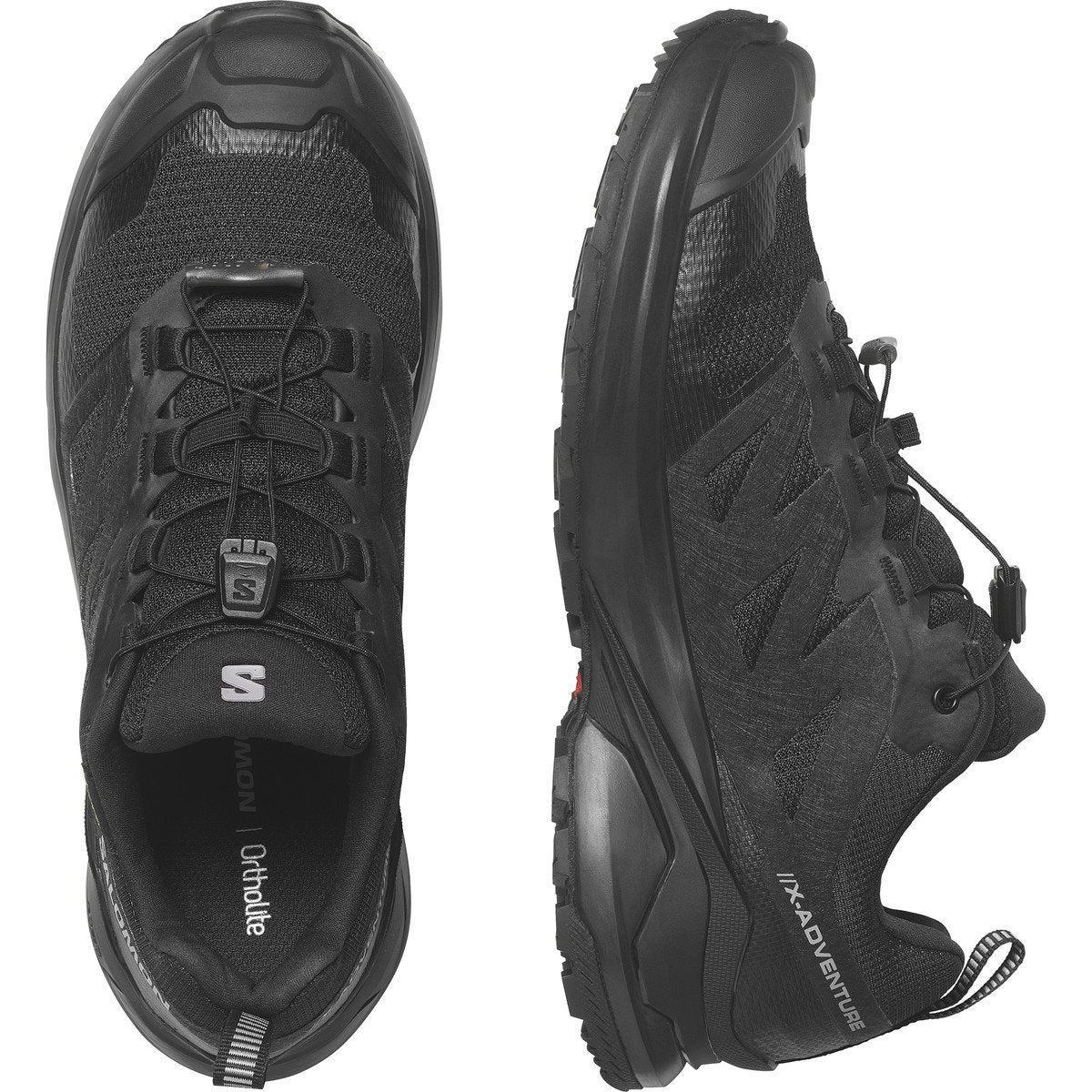 Salomon X-ADVENTURE GORE-TEX vandresko, dame (Black/Black/Blac)