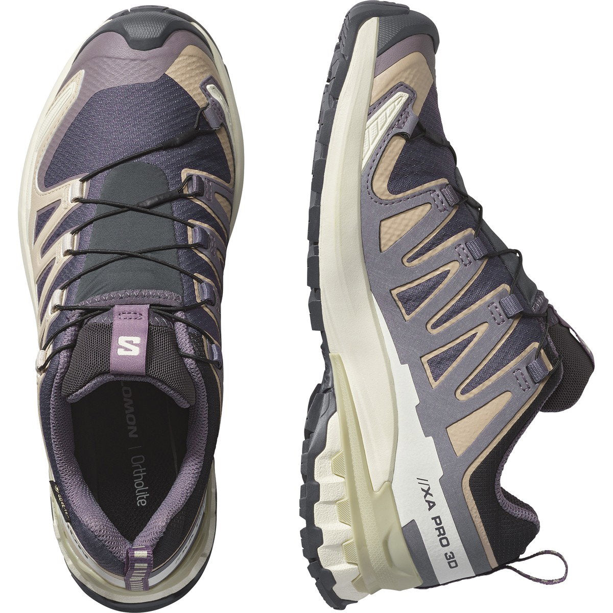 Salomon XA PRO 3D V9 GORE-TEX sko, dame (Iron/Oxford/A)