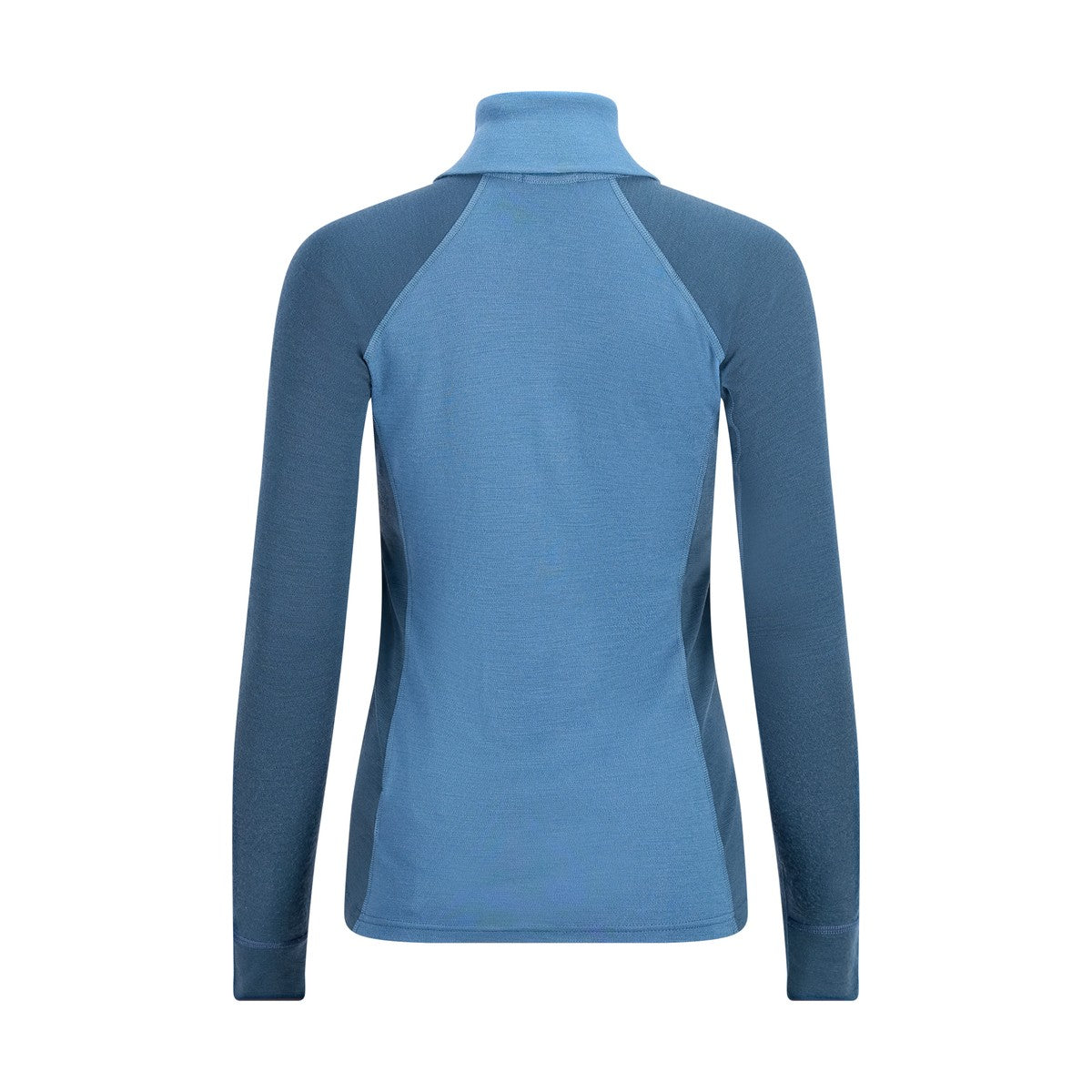 Aclima WarmWool Polo uldundertrøje, dame (Blue Fusion / Midnight Navy)
