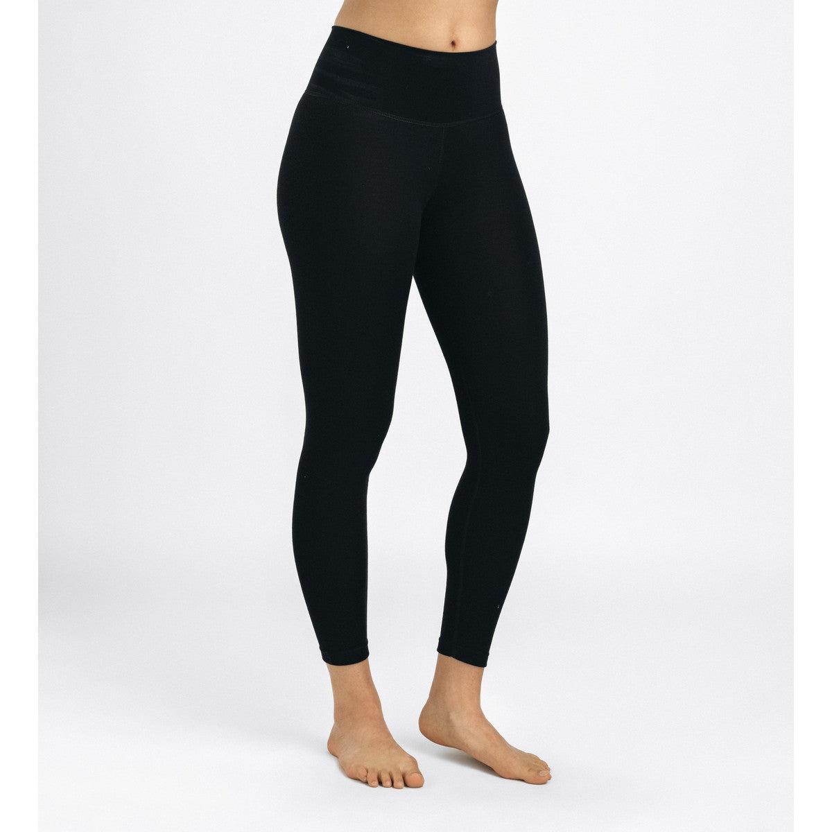 Aclima WarmWool Longs High Waist, uldunderbukser, dame (Jet Black)