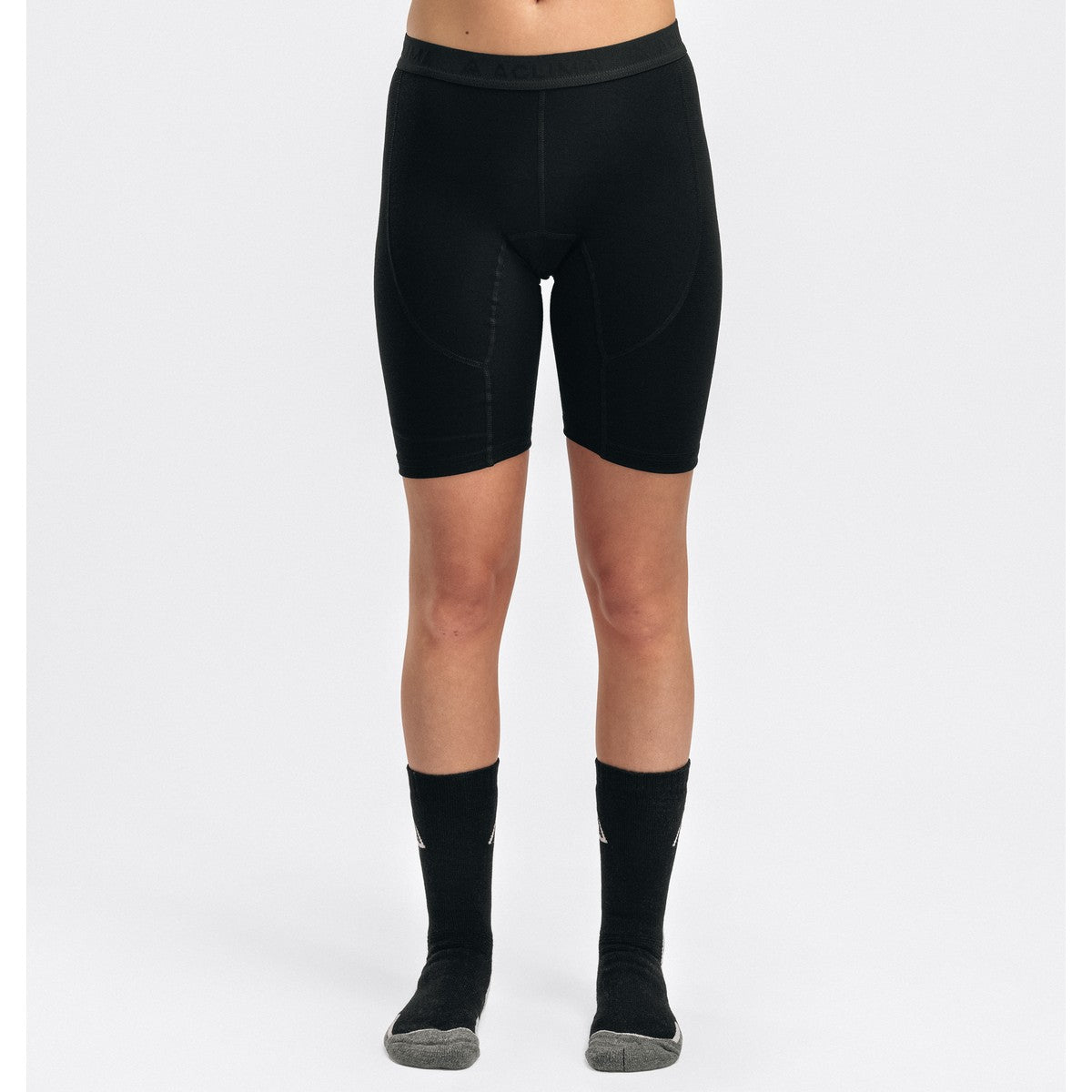 Aclima WarmWool Shorts Long, dame (Jet Black)