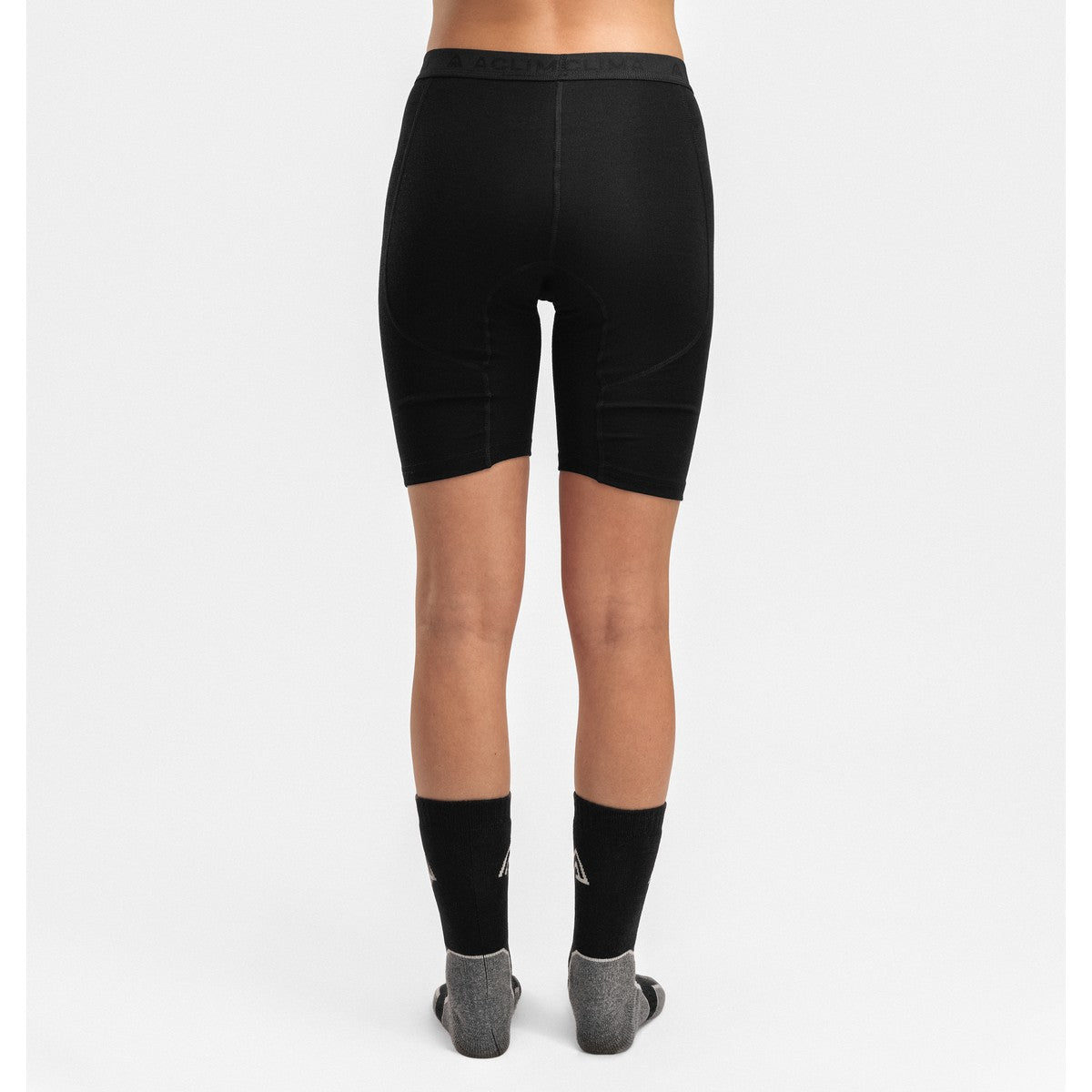 Aclima WarmWool Shorts Long, dame (Jet Black)