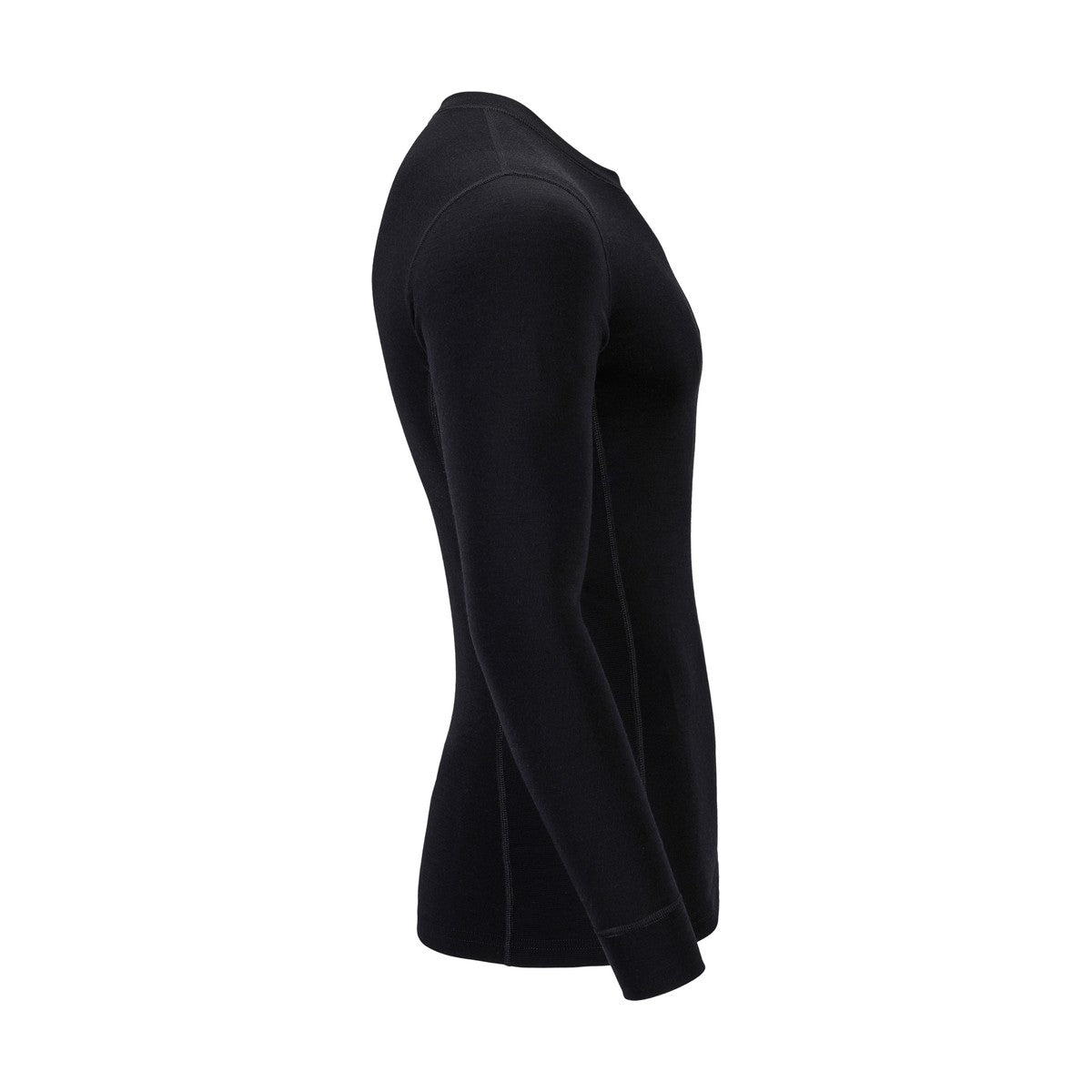 Aclima WarmWool Crewneck uldundertrøje, herre (Jet Black)