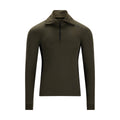 Aclima WarmWool Polo uldundertrøje, herre (Tarmac / Jet Black)