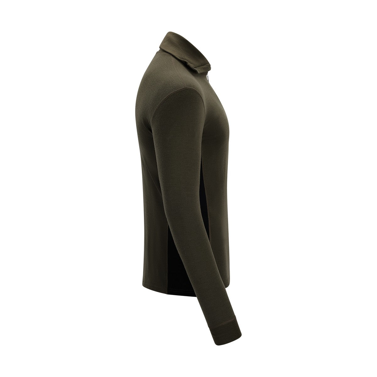 Aclima WarmWool Polo uldundertrøje, herre (Tarmac / Jet Black)