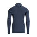 Aclima WarmWool Hoodsweater w/Zip uldtrøje, herre (Blue Fusion / Midnight Navy)