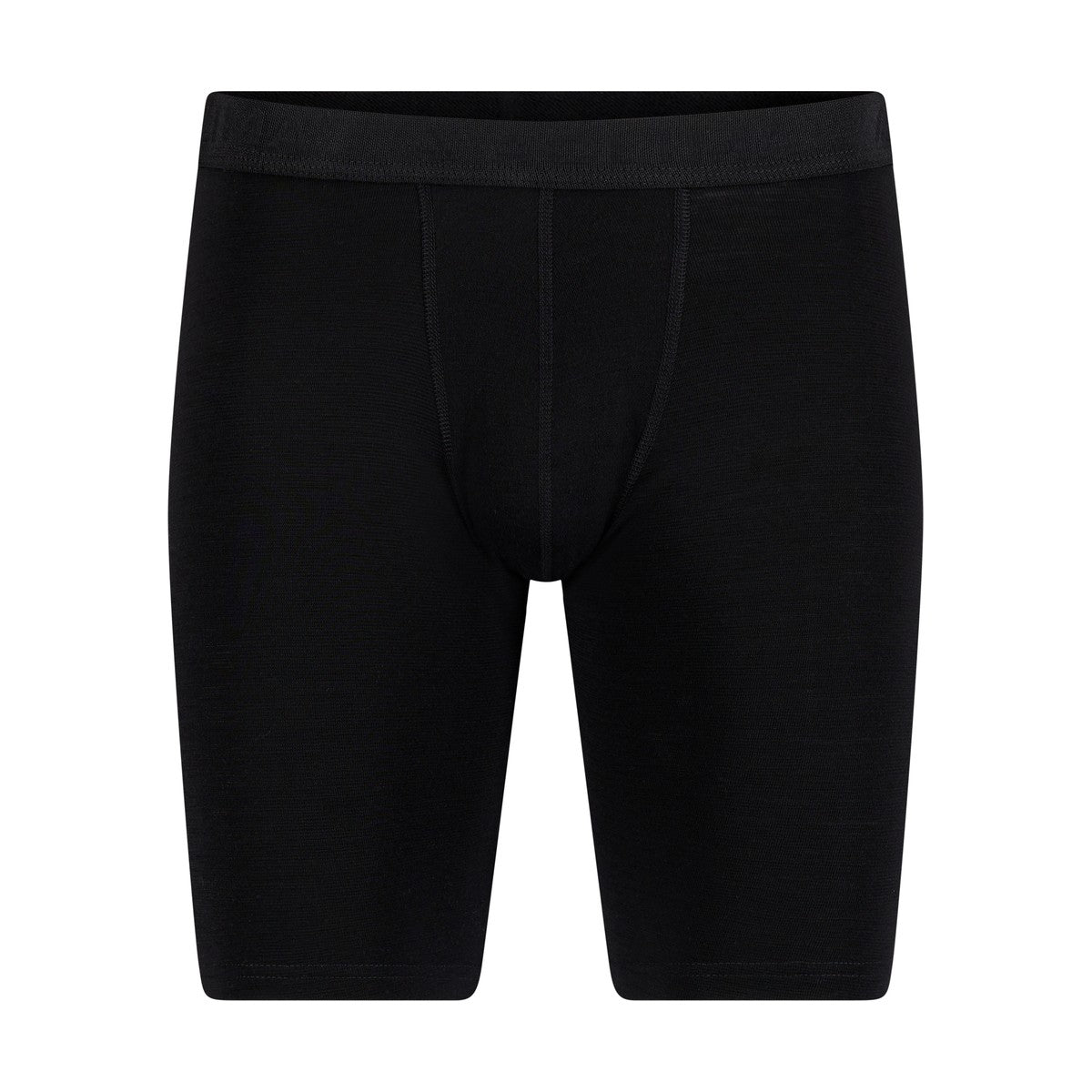 Aclima WarmWool Shorts Long underbukser, herre (Jet Black)