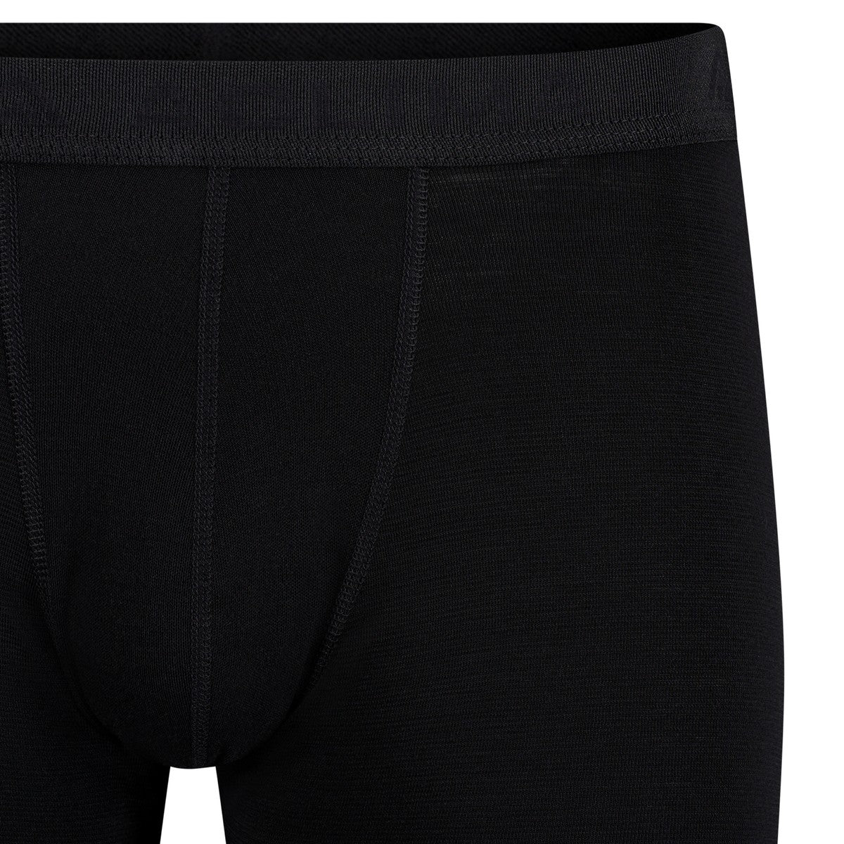 Aclima WarmWool Shorts Long underbukser, herre (Jet Black)