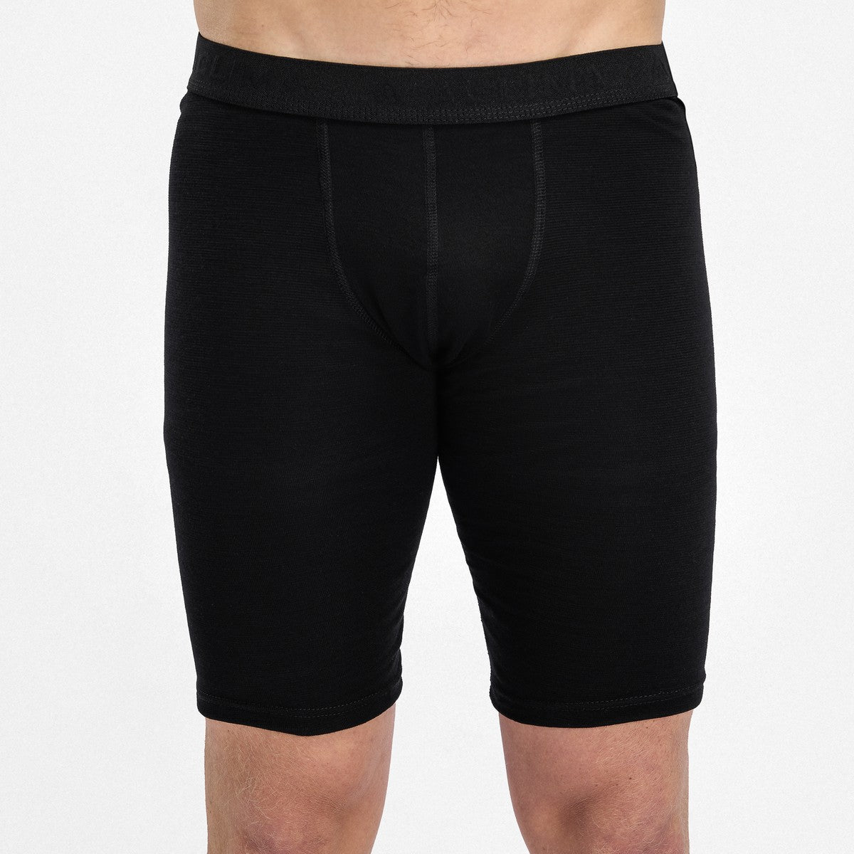 Aclima WarmWool Shorts Long underbukser, herre (Jet Black)