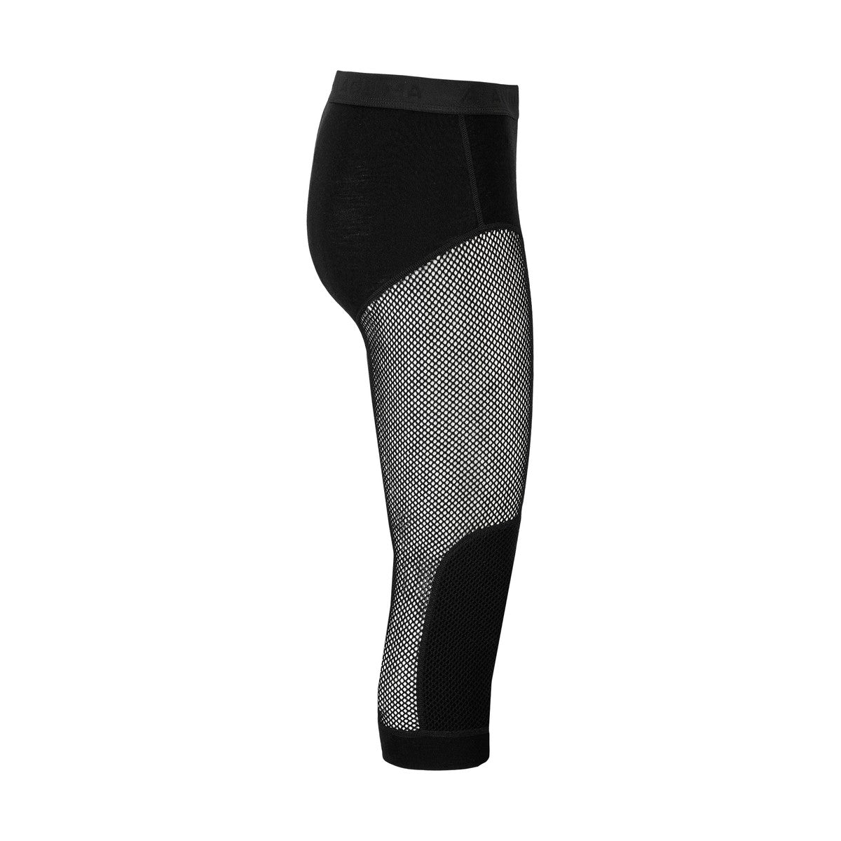 Aclima WoolNet Longs 3/4, dame (Jet Black)