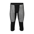 Aclima WoolNet Longs 3/4 lange underbukser, herre (Jet Black)