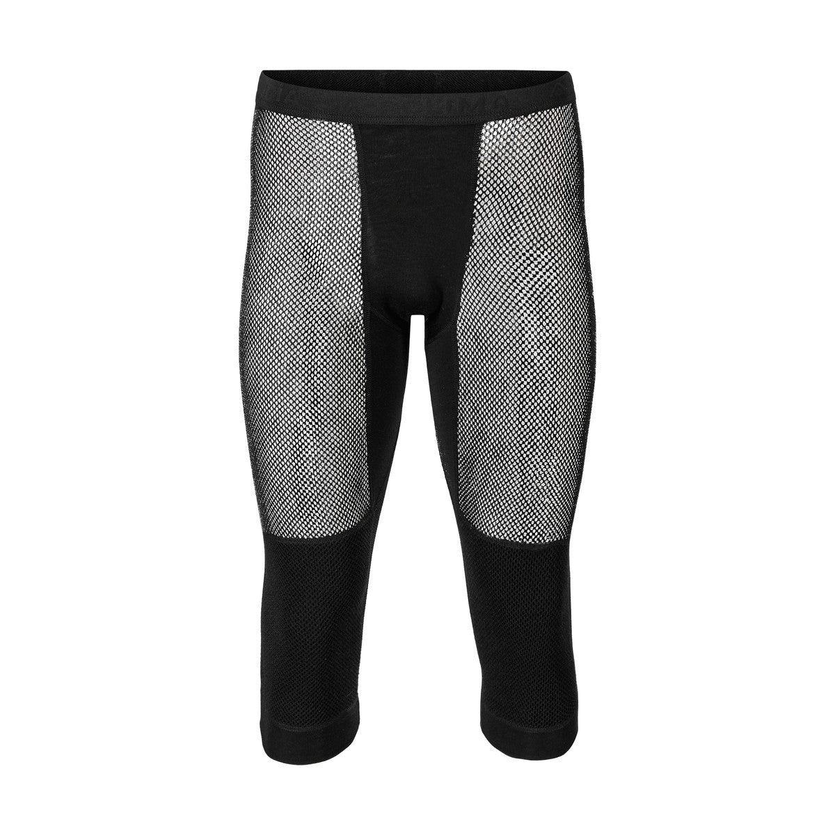 Aclima WoolNet Longs 3/4 lange underbukser, herre (Jet Black)
