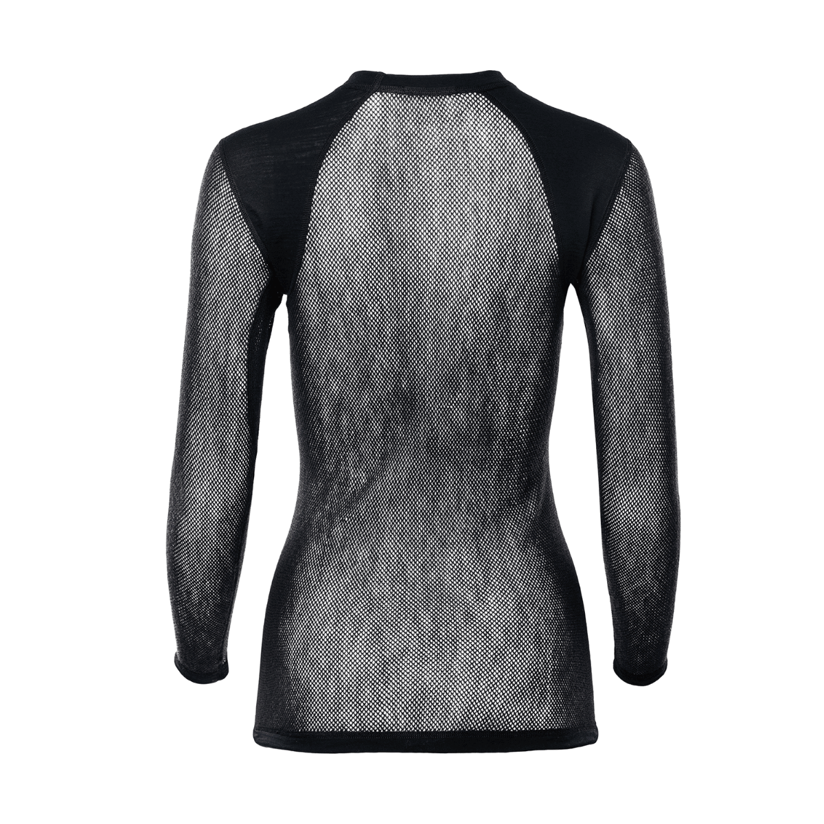 Aclima WoolNet Light Crewneck netundertrøje, dame (Jet Black)