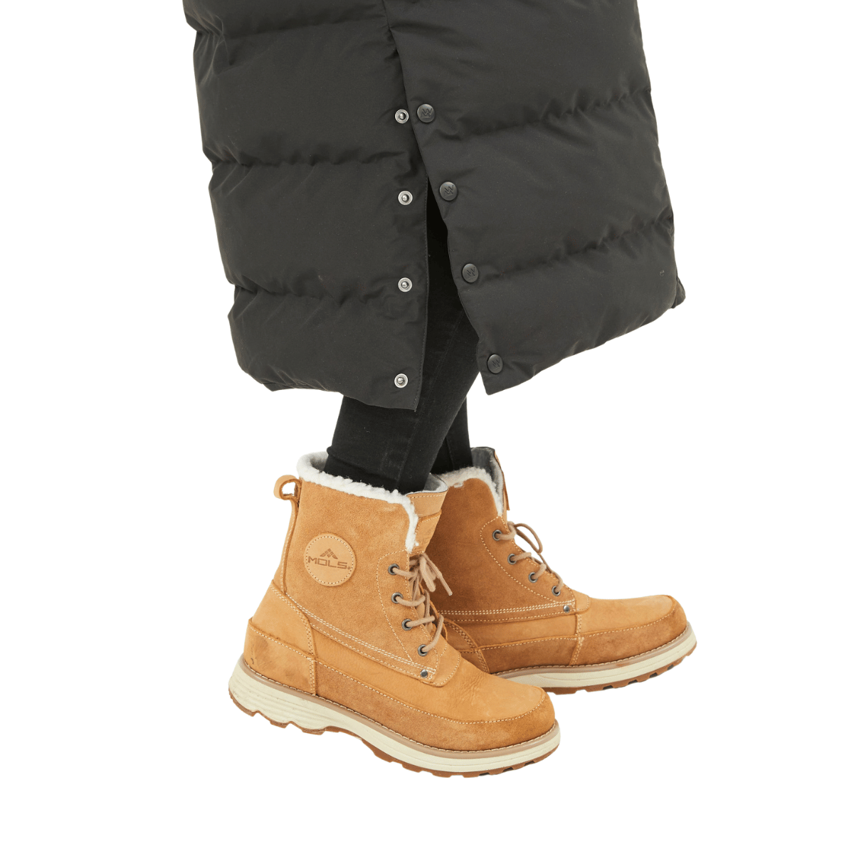 Whistler Joana Long Puffer Vinterfrakke, dame (Black)