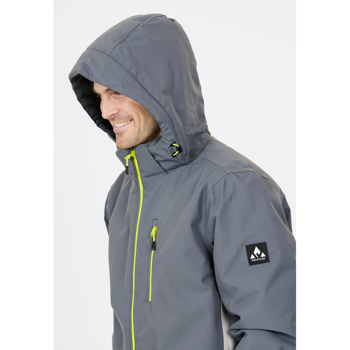 Whistler Drizzle Skijakke W-Pro, herre (Ultimate Gray)