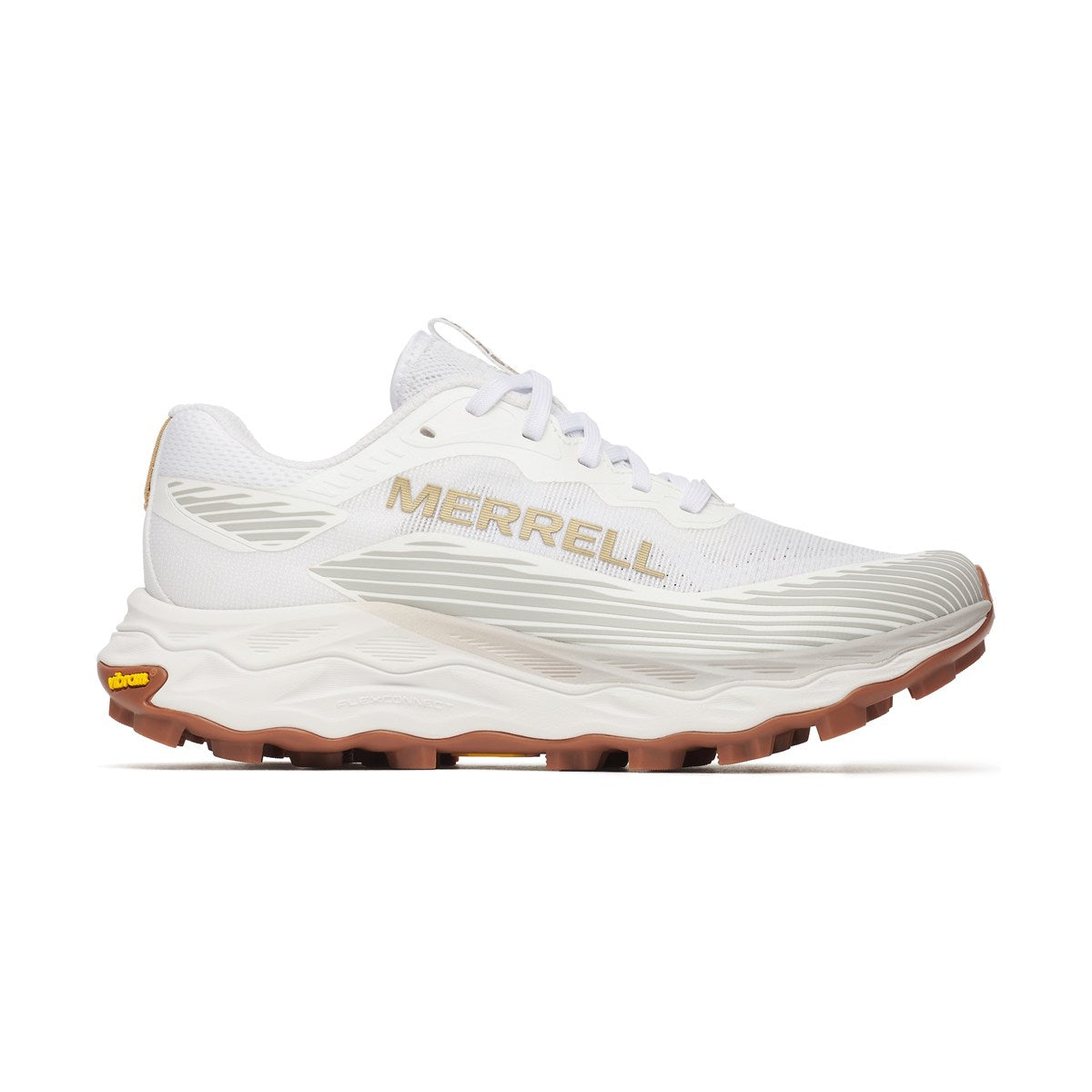 Merrell Agility Peak 6 vandre- og trailsko, dame (White / Gum Multi Colored)