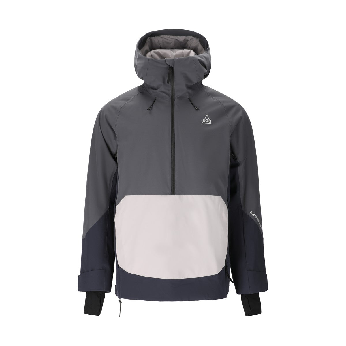 SOS Stellar Insulated Skianorak, herre (Grey)