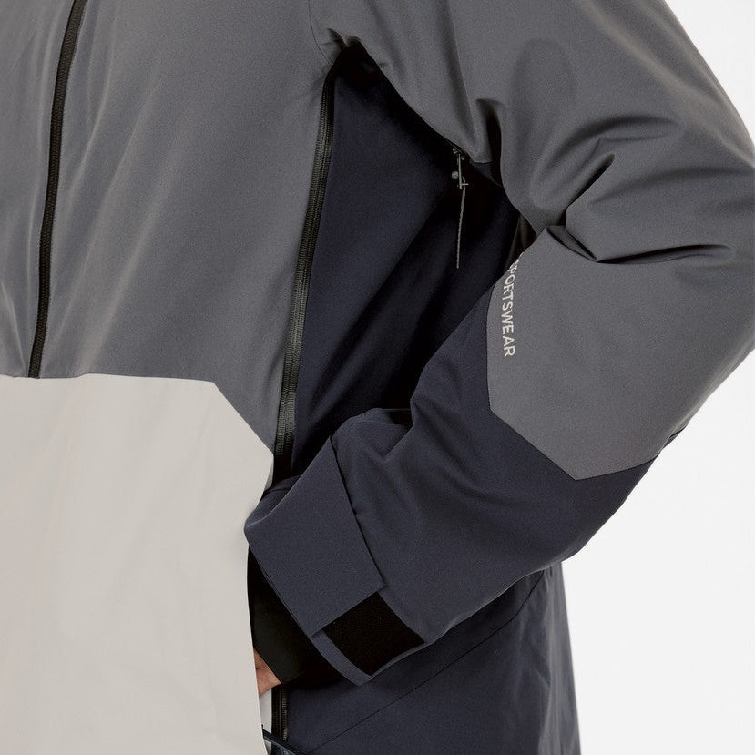 SOS Stellar Insulated Skianorak, herre (Grey)