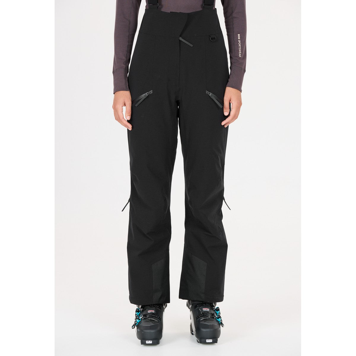SOS Cosmos Insulated Bib Skibukser, dame (Black)