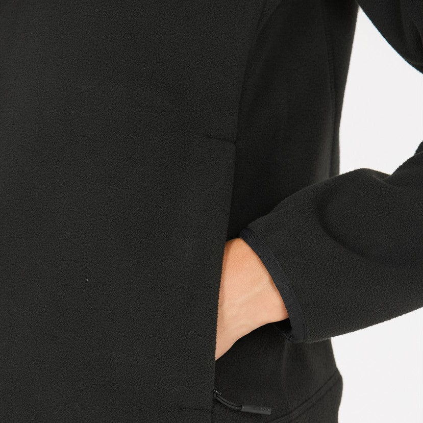 SOS Draco Jacket fleecetrøje, dame (Black)
