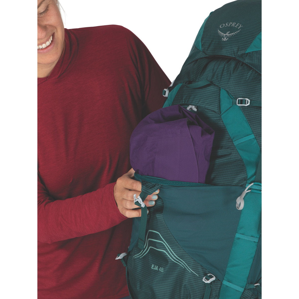 Osprey Eja 48 vandrerygsæk 48 L (Deep Teal)