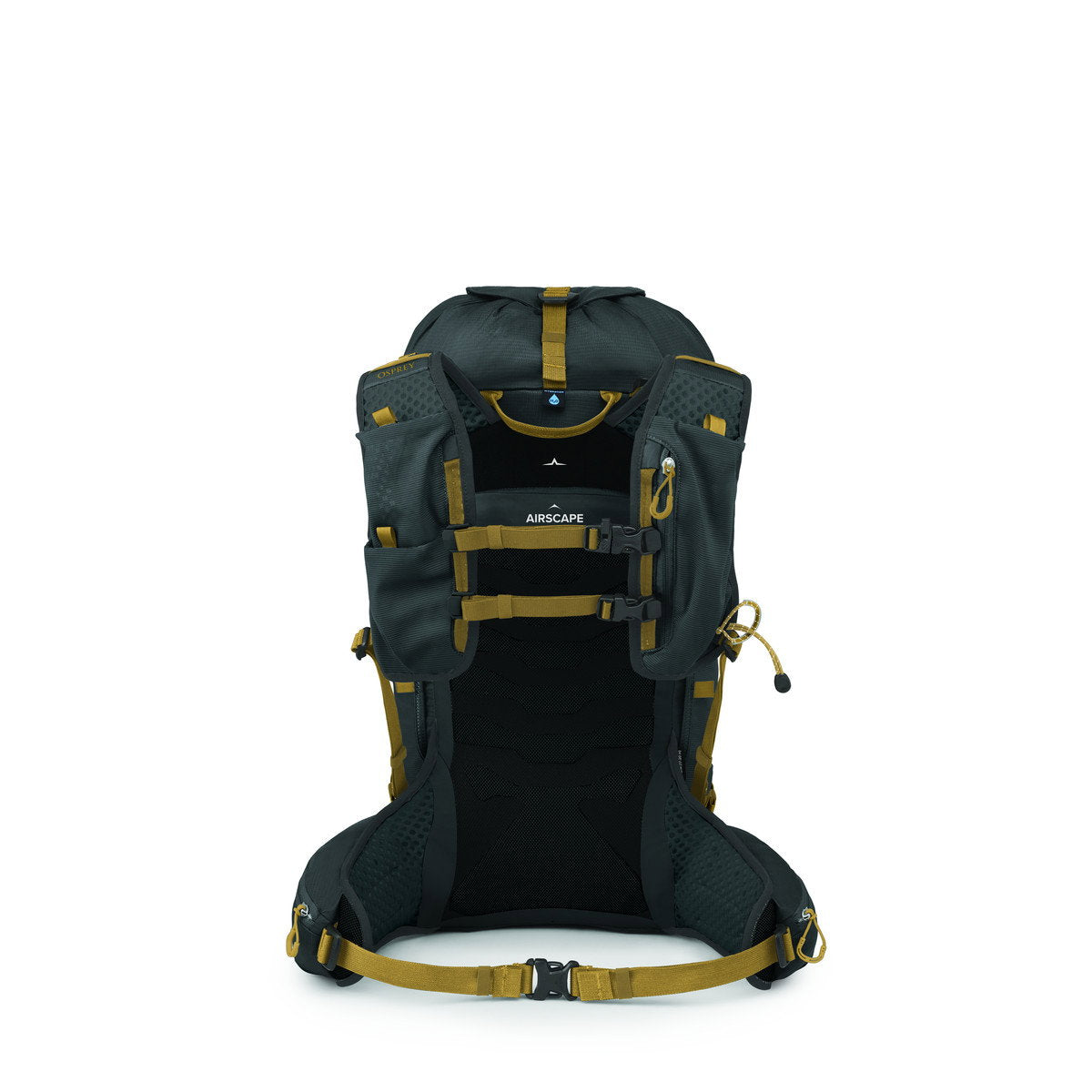 Osprey Talon Velocity 20 rygsæk (Dark Charcoal / Tumbleweed Yellow)