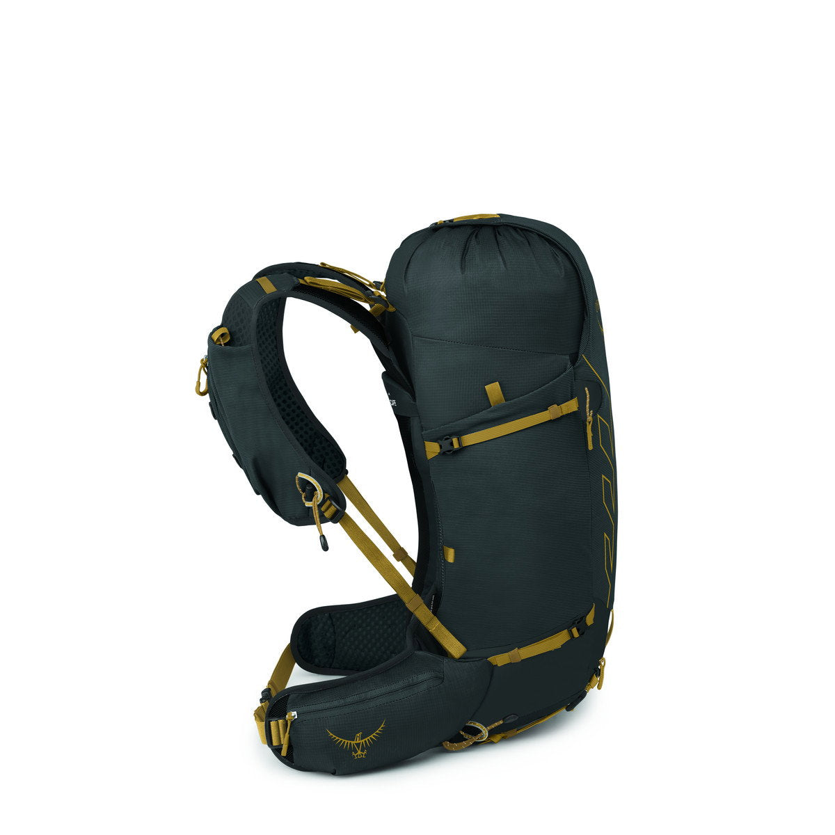 Osprey Talon Velocity 20 rygsæk (Dark Charcoal / Tumbleweed Yellow)