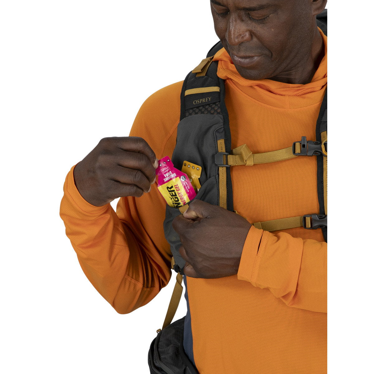 Osprey Talon Velocity 20 rygsæk (Dark Charcoal / Tumbleweed Yellow)