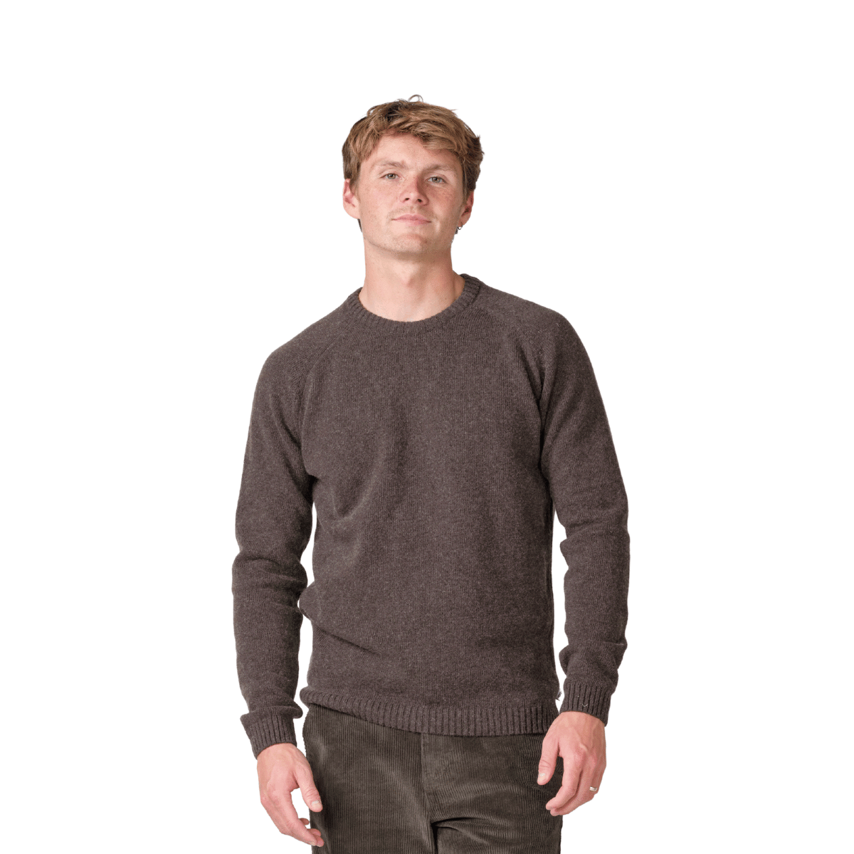 Klitmøller Collective Ole strik, herre (Taupe)