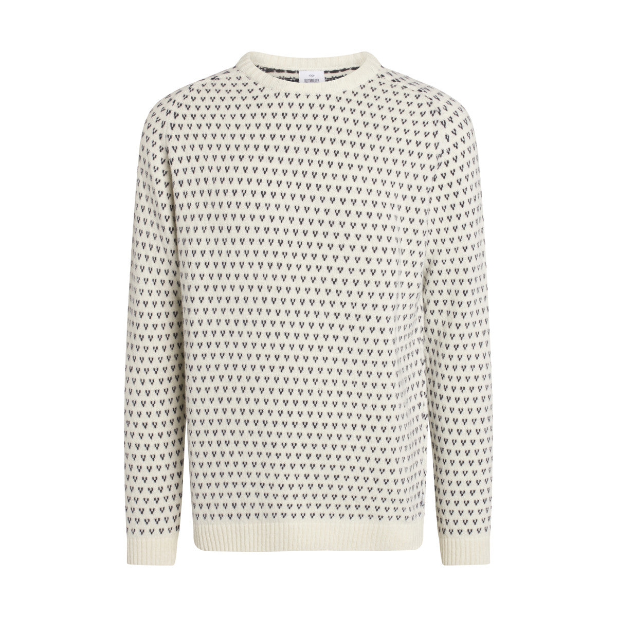 Klitmøller Collective Hugo Knit sweater, herre (Cream / Navy)