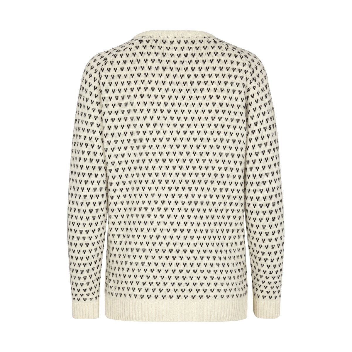 Klitmøller Collective Mika striktrøje, dame (Cream/Navy)