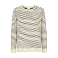 Klitmøller Collective Mika striktrøje, dame (Cream/Navy)