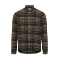 Klitmøller Collective Scott flannelskjorte, herre (Navy Taupe)