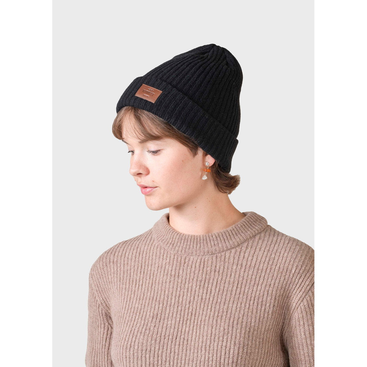 Klitmøller Collective Heavy Rib hue (Black)