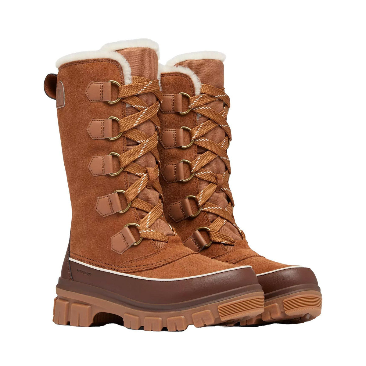 Sorel Torino™ V Tall WP vinterstøvler, dame (Velvet Tan / Tobacco)