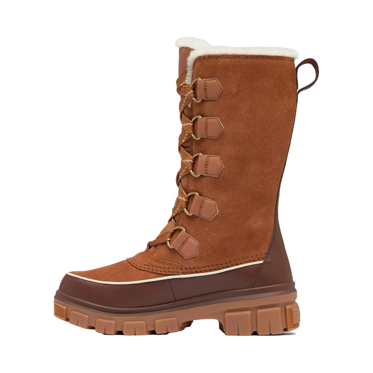 Sorel Torino™ V Tall WP vinterstøvler, dame (Velvet Tan / Tobacco)