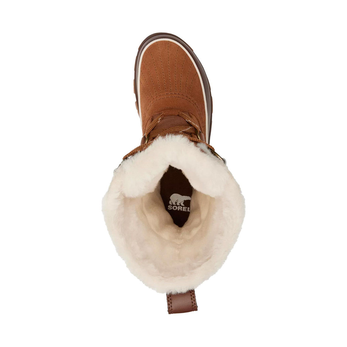 Sorel Torino™ V Tall WP vinterstøvler, dame (Velvet Tan / Tobacco)