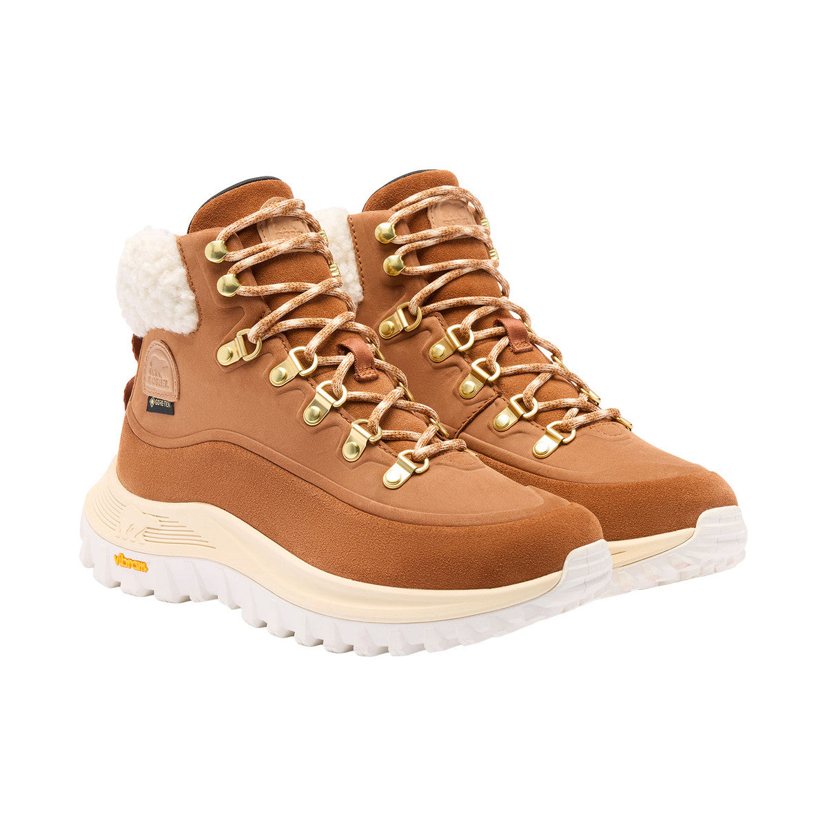 Sorel Callsign™ Conquest GORE-TEX vinterstøvler, dame (Velvet Tan / Bleached Ceramic)