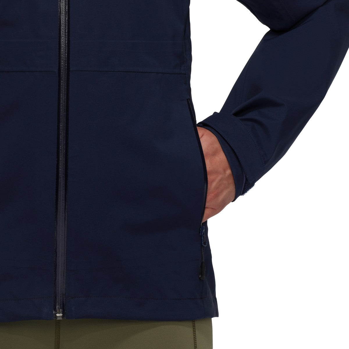 Mammut Linard Guide HS Hooded 3-lags skaljakke, dame (Marine)