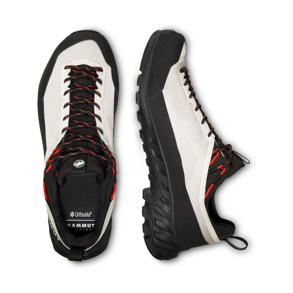 Mammut Alnasca IV Low GORE-TEX approachsko, dame (Moonbeam-Mammut Red)