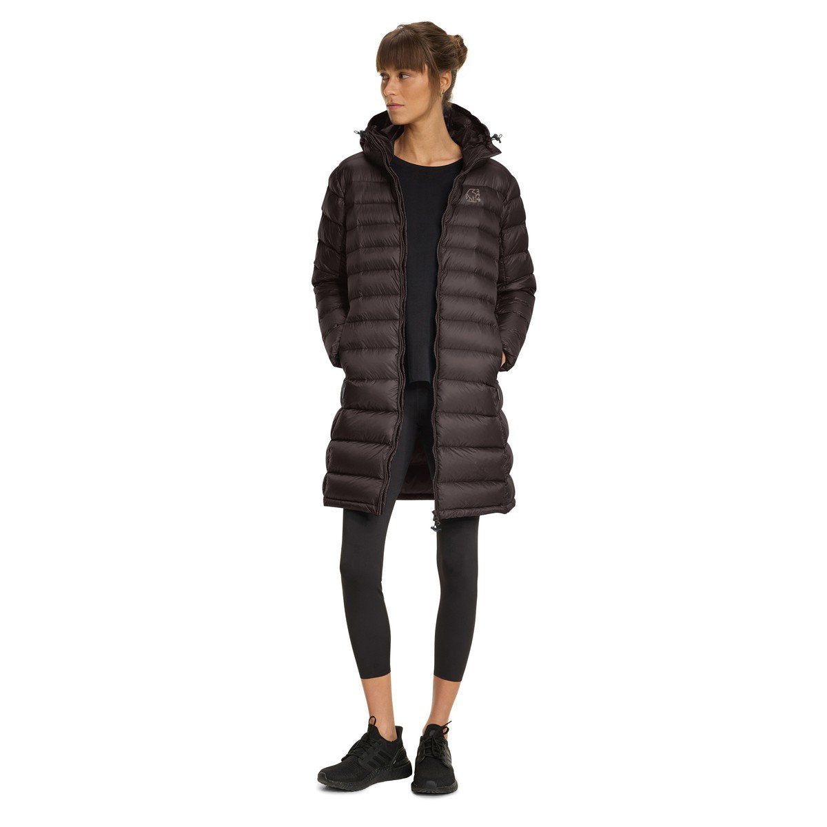 Nordisk Dagmar dunfrakke, dame (Black)