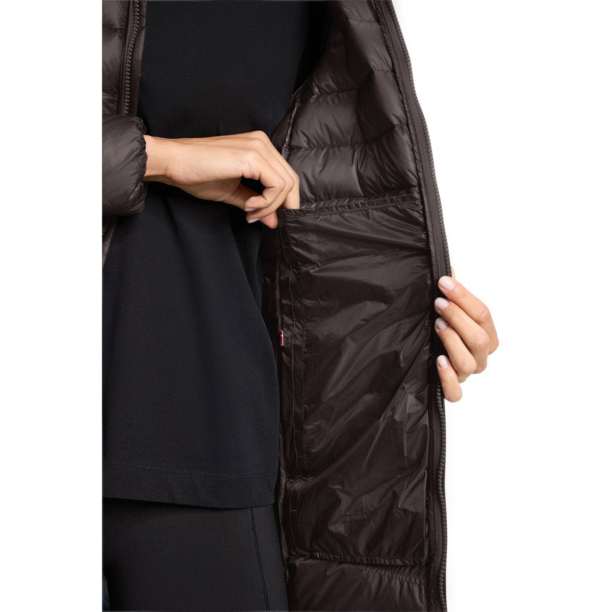 Nordisk Dagmar dunfrakke, dame (Black)