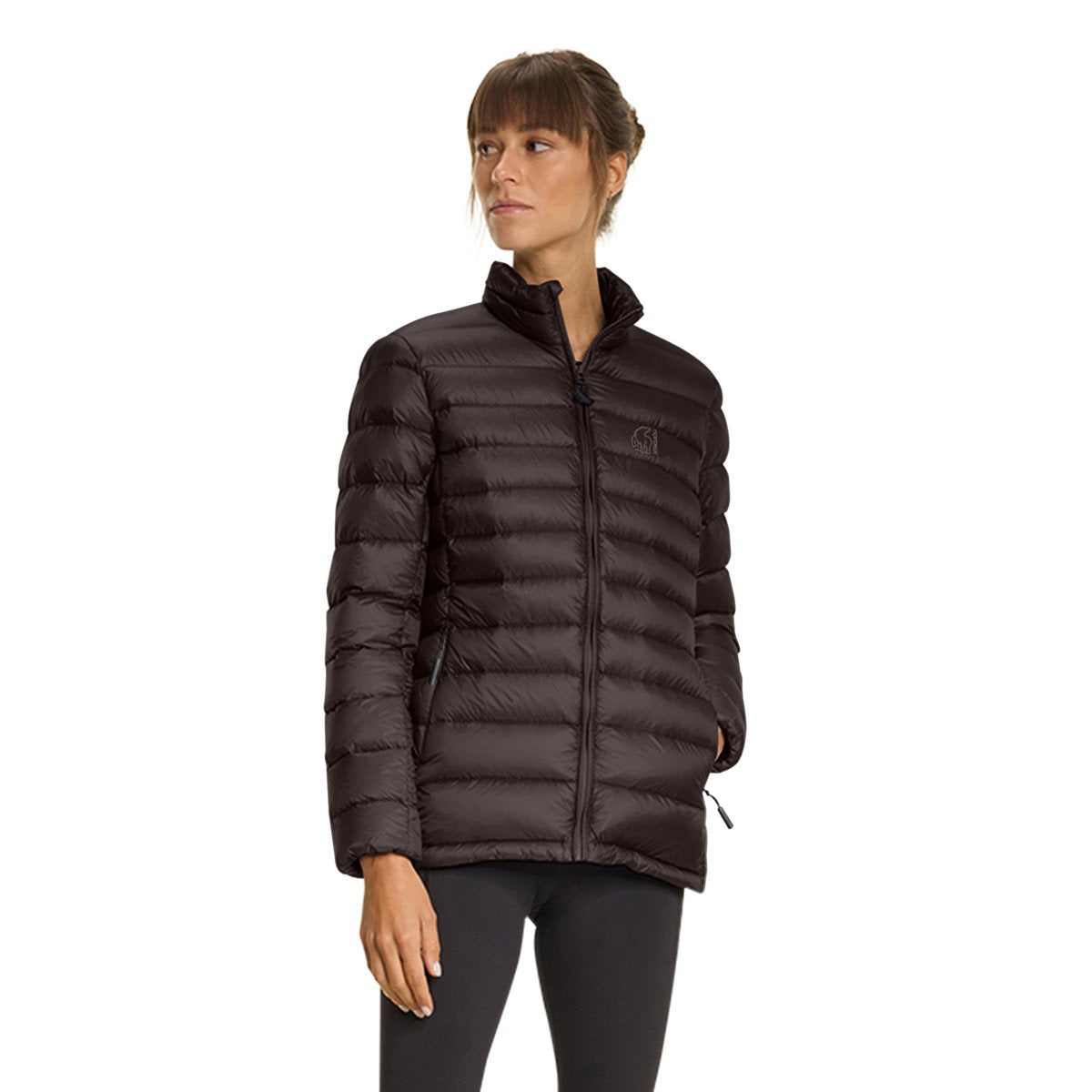 Nordisk Thyra dunjakke, dame (Black)