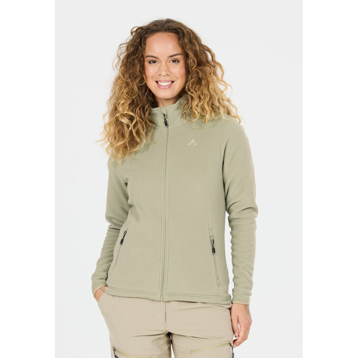 Whistler Cocoon fleecetrøje, dame (Seagrass)