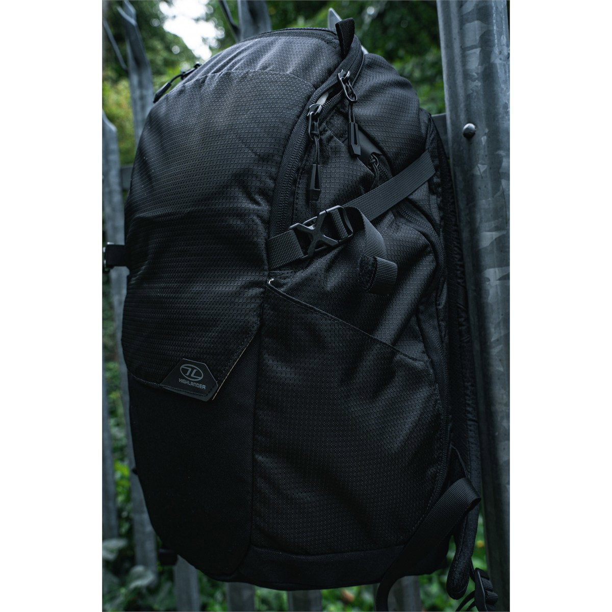 Highlander Roam Ripstop-nylon rygsæk 28 L (Black)