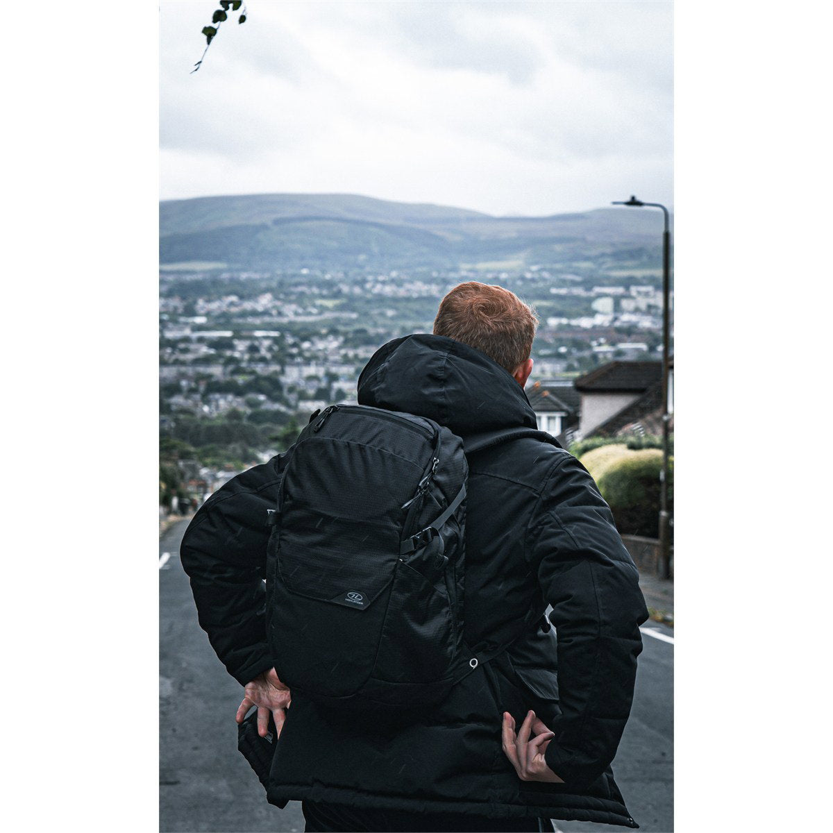 Highlander Roam Ripstop-nylon rygsæk 28 L (Black)